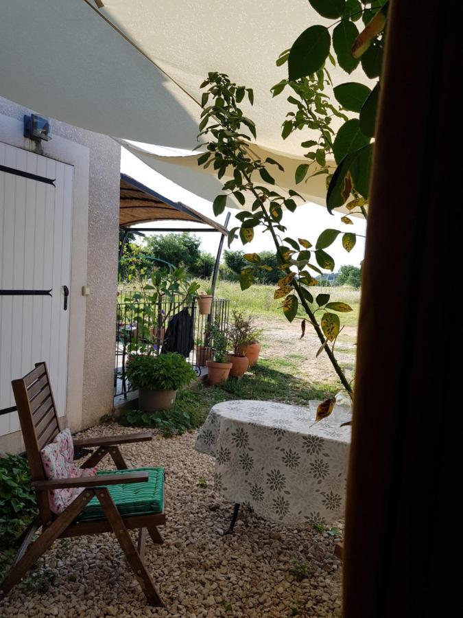 La Poussiniere Hotel Aigueze Bagian luar foto